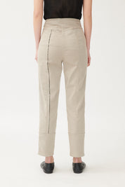 Nia Slim sporty pants washed finish