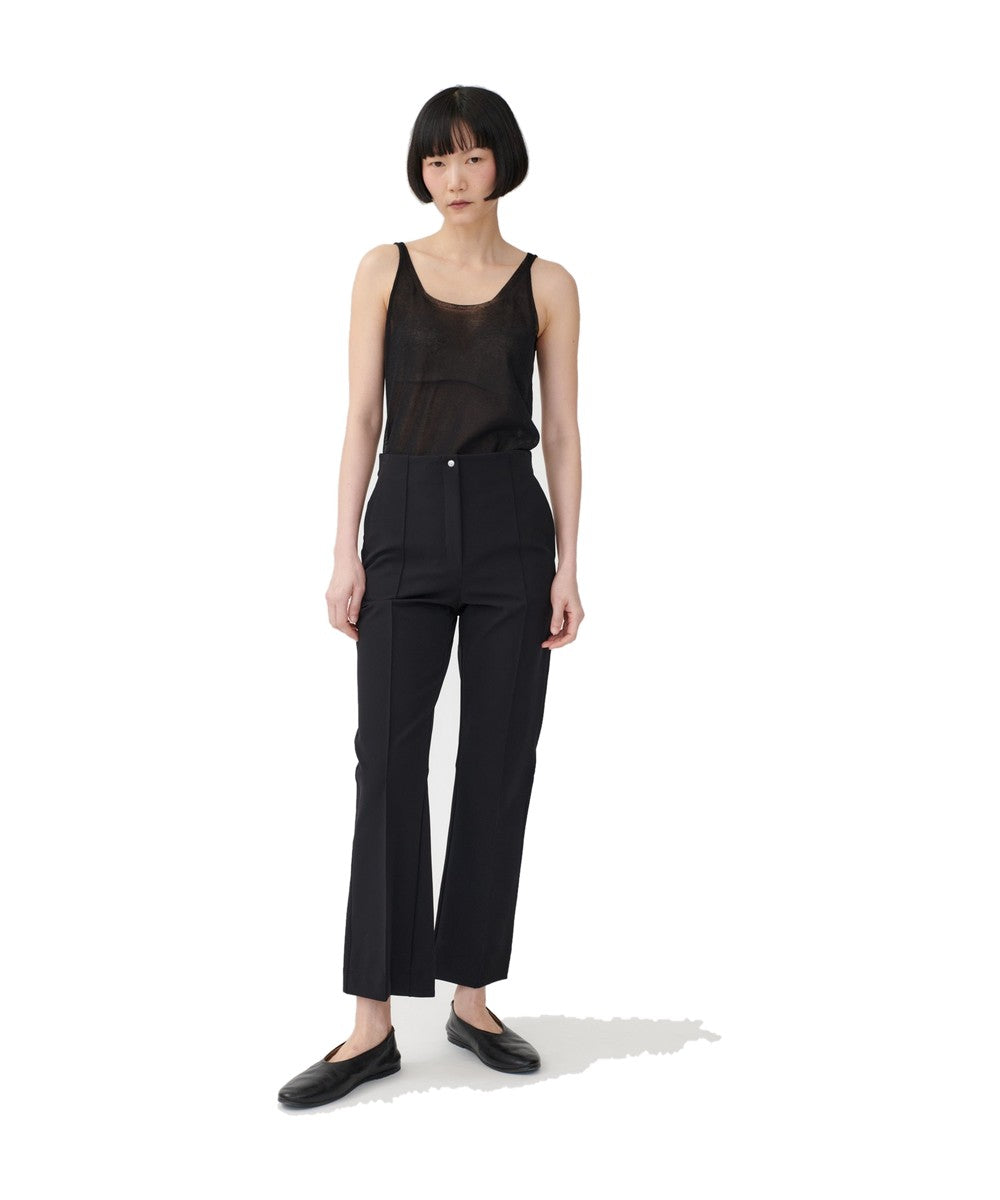 Annette Gortz Vana Sporty, Slim, Cropped Pants Black