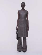 Heidi Leather Stretch Dress