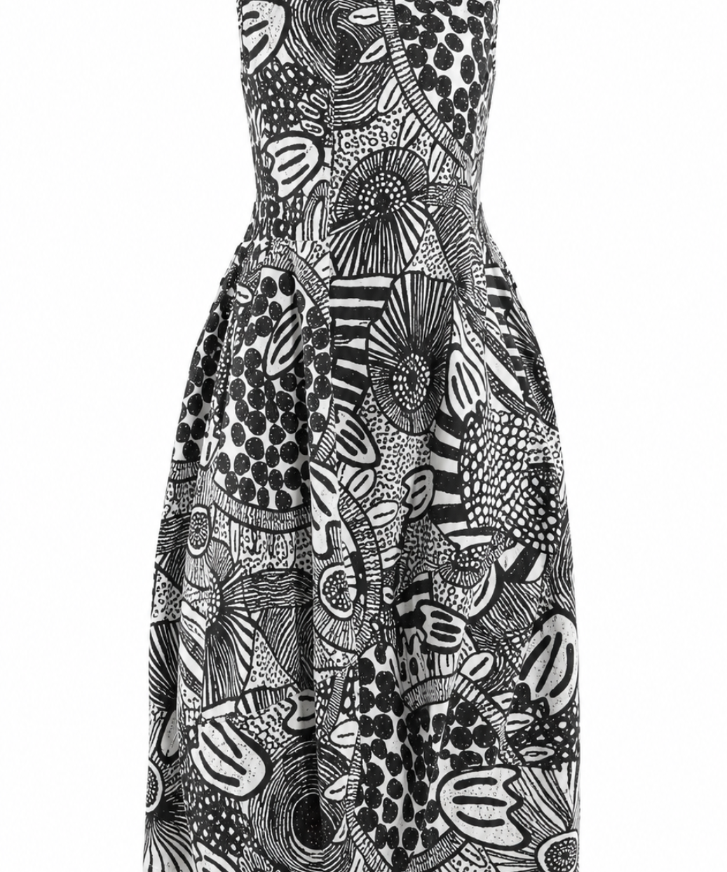 Rundholz Black Label Sleeveless Dress Black Print