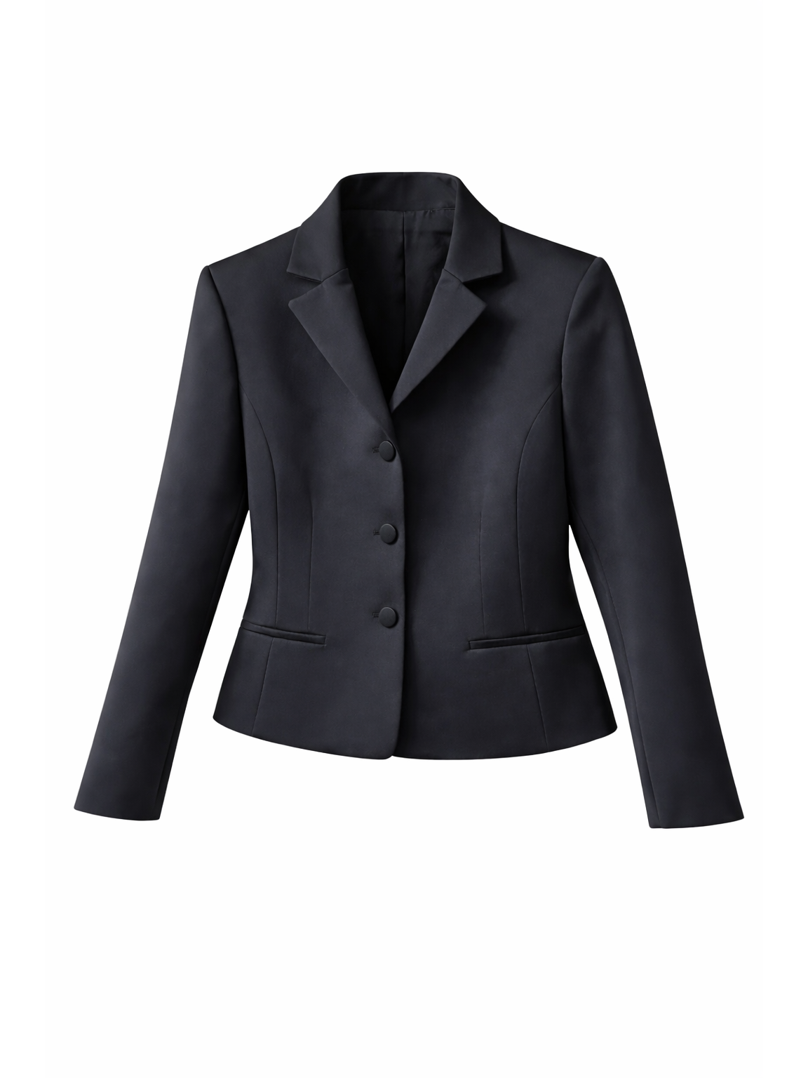 Sara Roka LARAINE Black cropped jacket