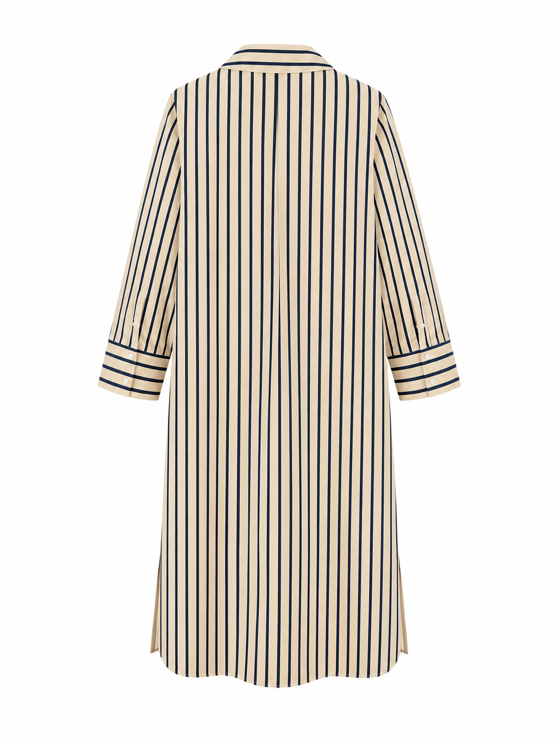 Sara Roka Petra Navy Stripe Dress