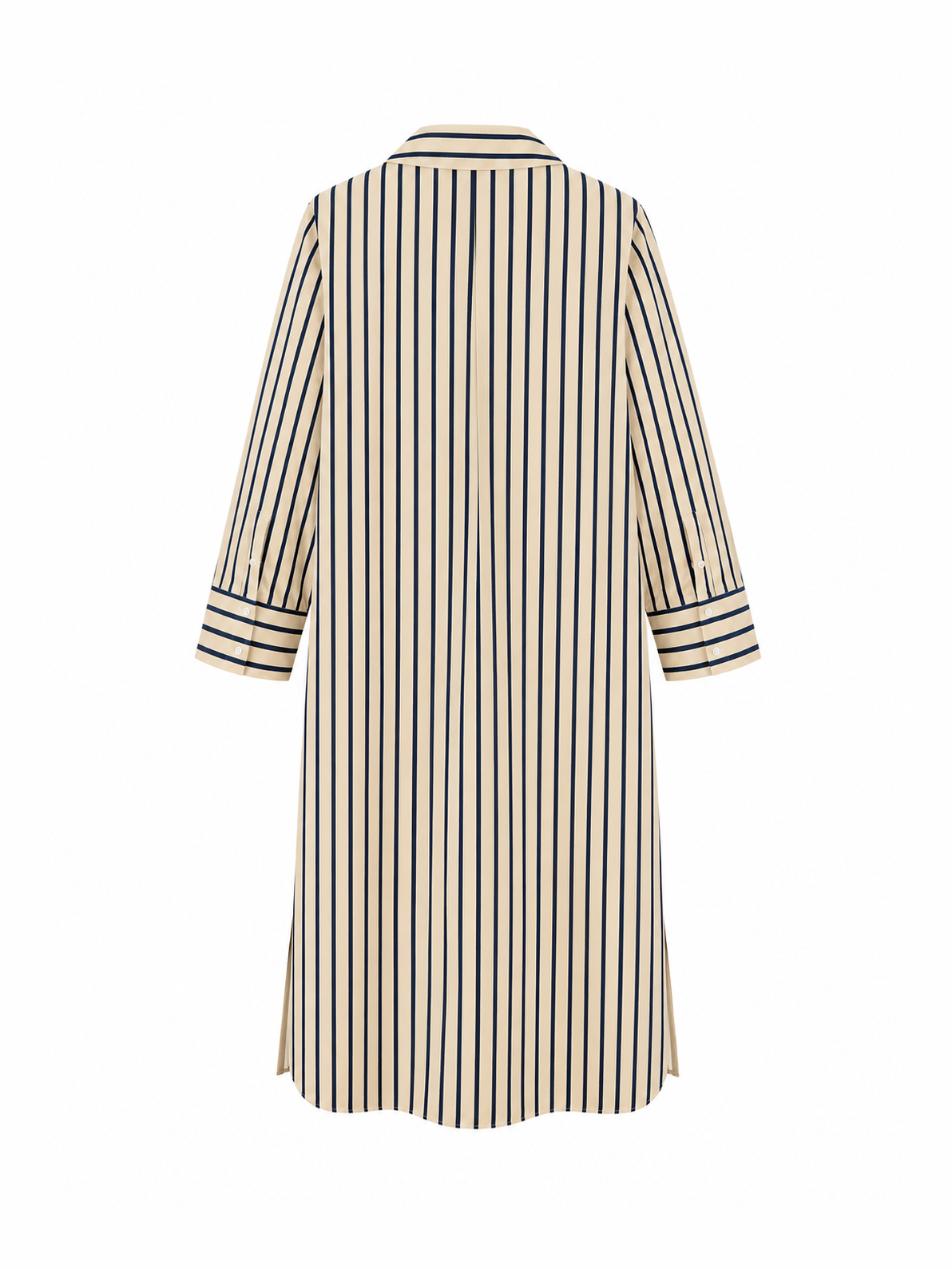 Sara Roka Petra Navy Stripe Dress