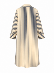 Sara Roka Petra Navy Stripe Dress
