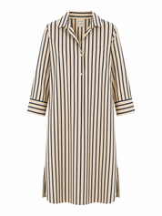 Sara Roka Petra Navy Stripe Dress