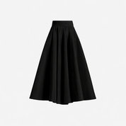 Sara Roka Tabba85 Midi Skirt in Black