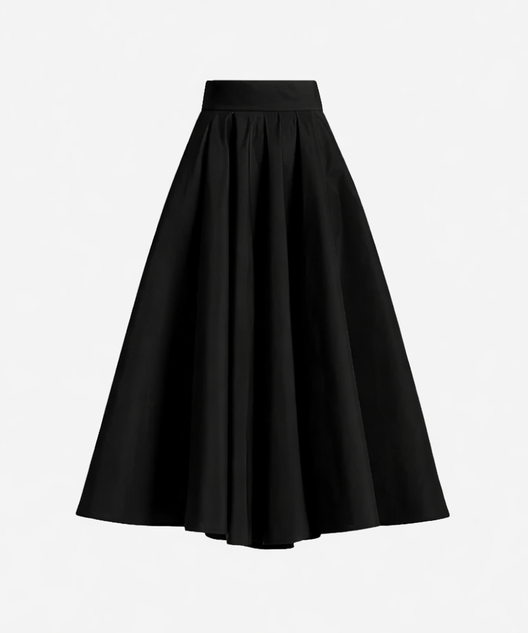 Sara Roka Tabba85 Midi Skirt in Black