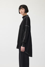 Lara Long jersey long sleeve top