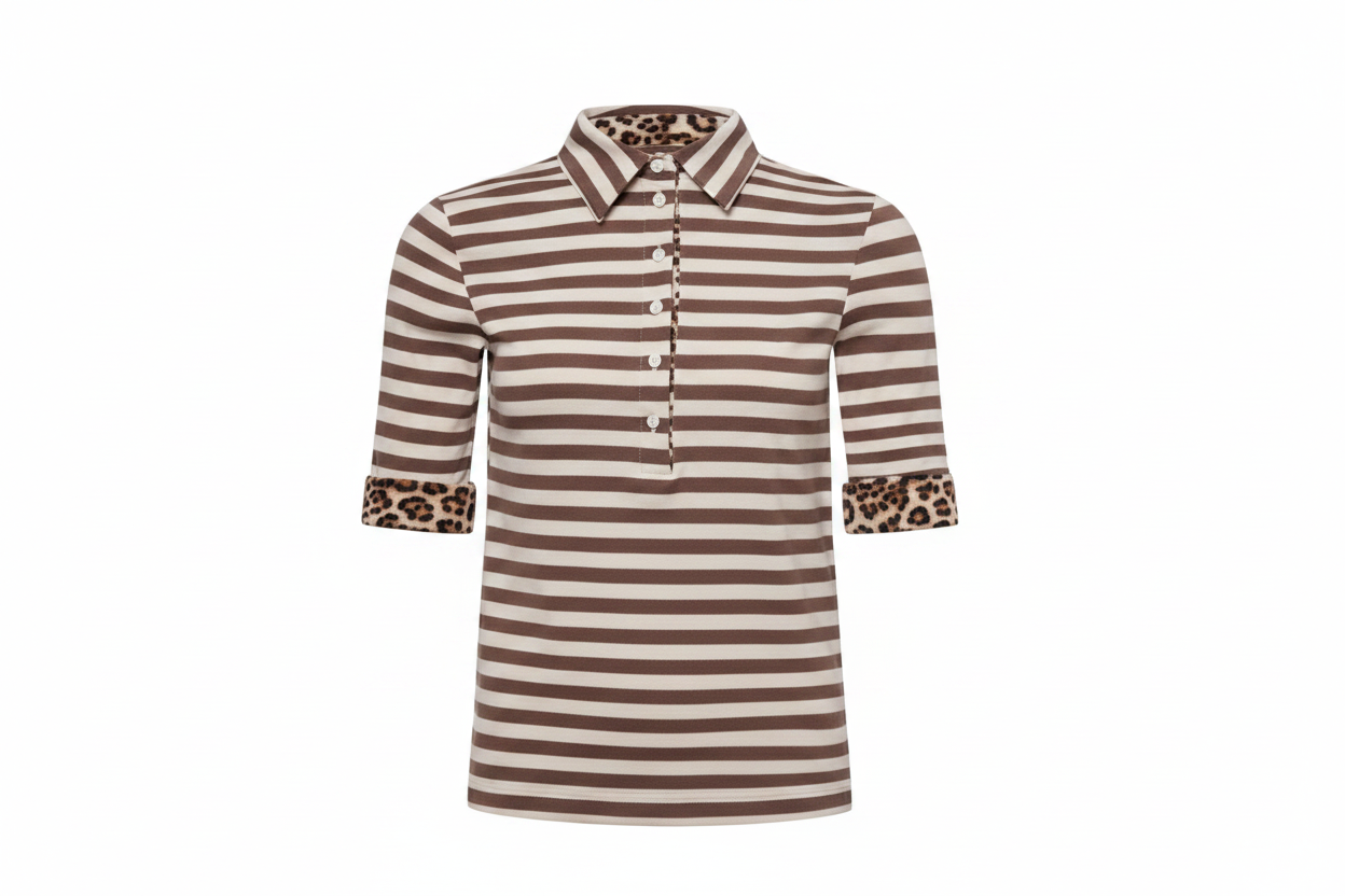 Striped Polo Shirt - Image 1 Sharpened