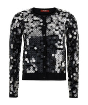 Studio Max Mara Necton Cardigan With Sequins Black