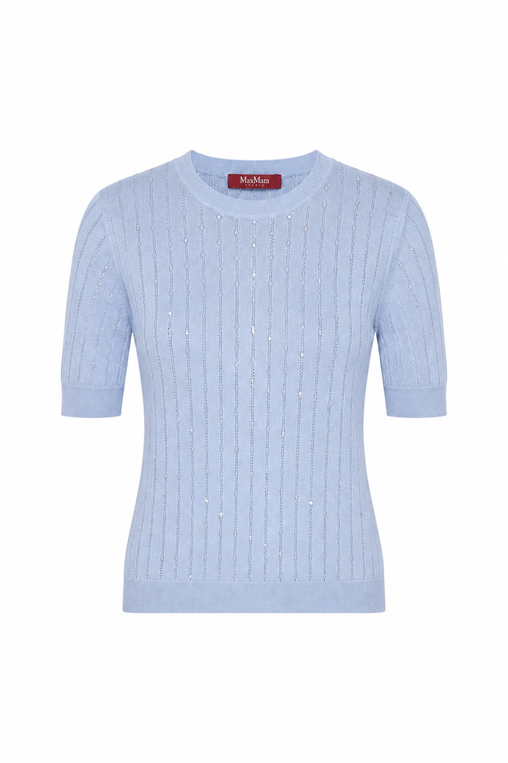Studio Max Mara Pila Light Blue Sweater