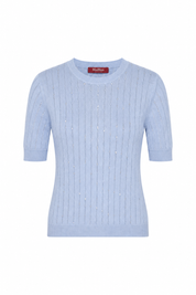 Studio Max Mara Pila Light Blue Sweater