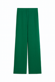 Studio Max Mara Vicario Linen Trousers Green