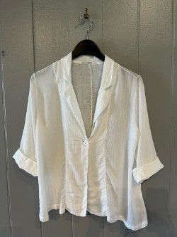 White LInen Jacket