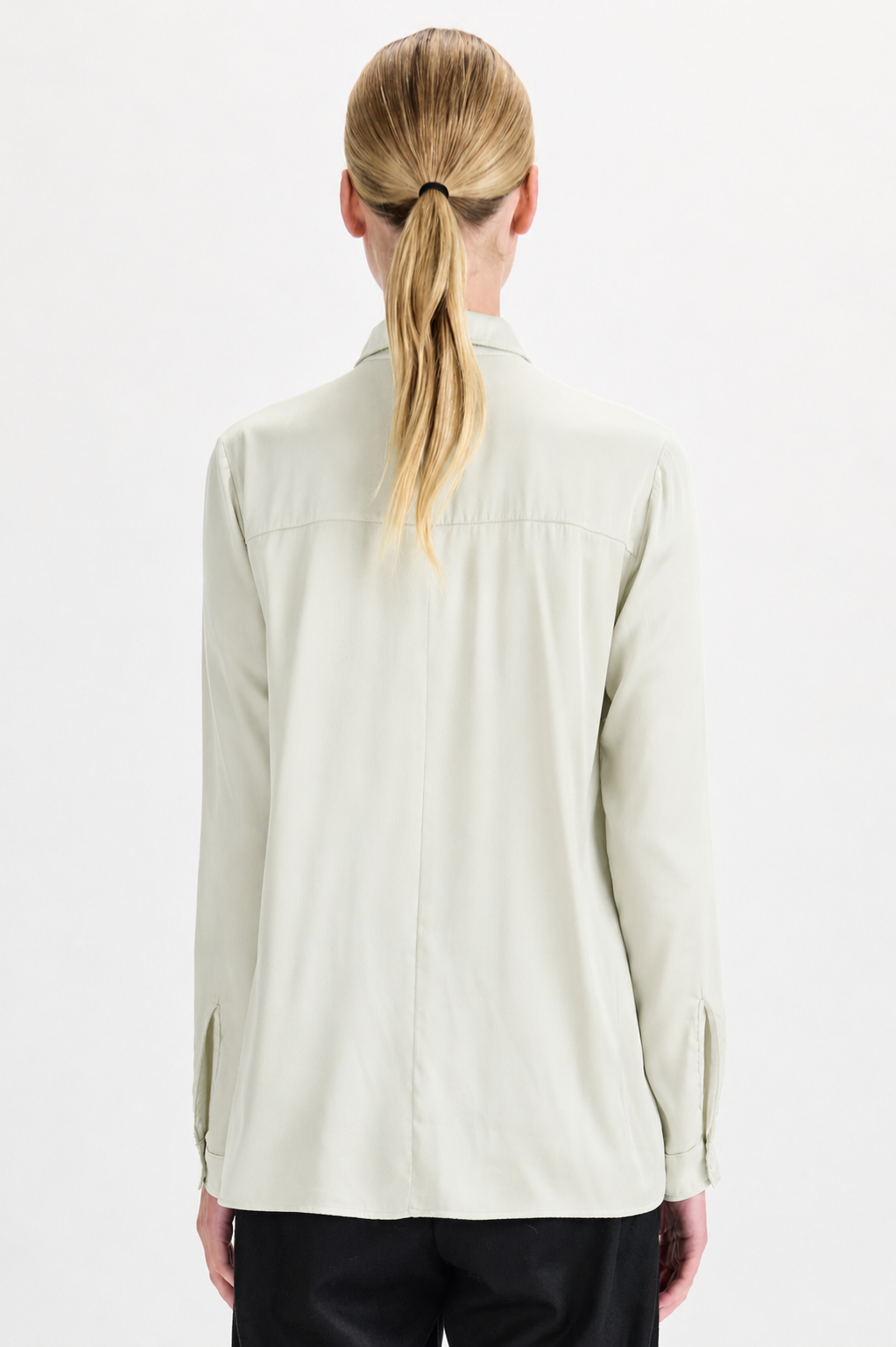 Transit Classic Silk Satin Shirt