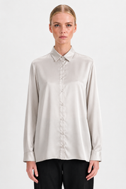 Transit Classic Silk Satin Shirt