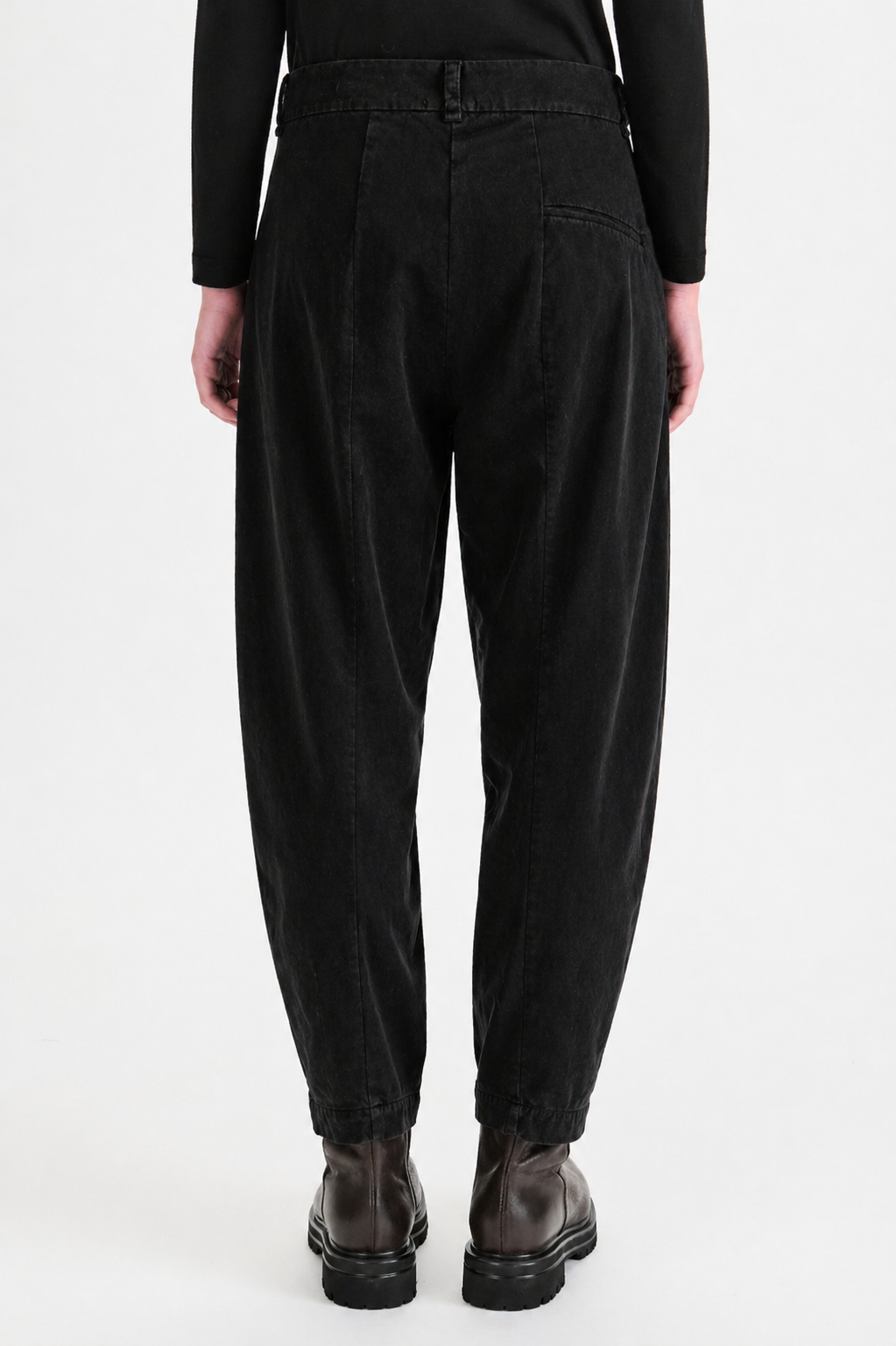 Transit Lyocel Black Pant