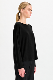Transit Modal Cashmere Reversible Button Tee