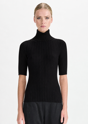 Transit Ribbed Short Sleeve Knit