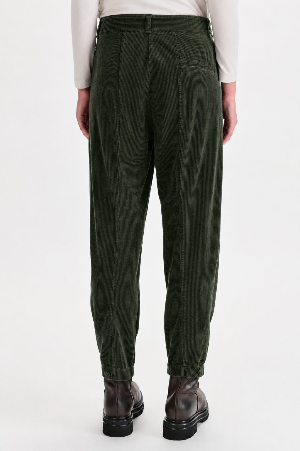 Transit Signature Stretch Corduroy Pant in Green