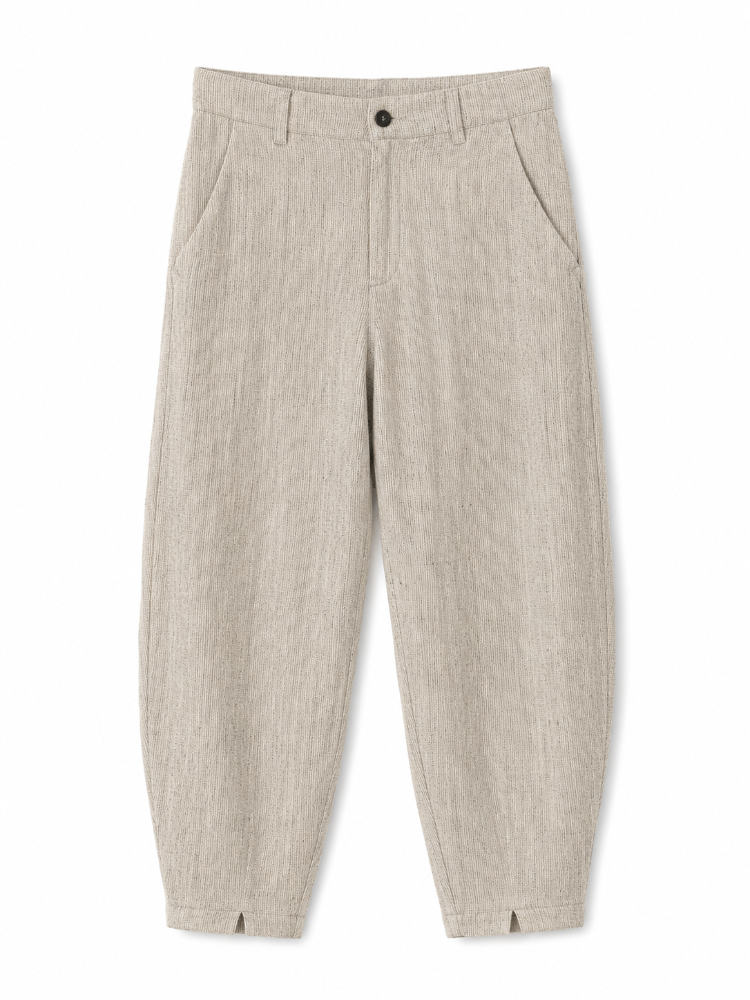 Transit Textural Signature Pant Chalk