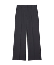 S Max Mara Visivo Wide Leg Pants Navy