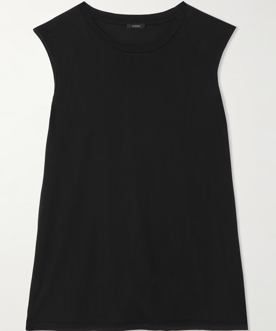 Cotton Silk Jersey Tank Top
