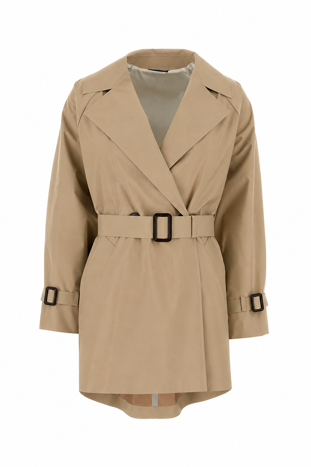 Weekend Max Mara Ovatta Beige Short Trench