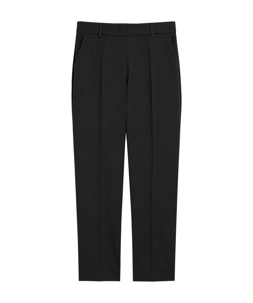 Weekend Max Mara Vite Stretch Cotton Cigarette Trousers
