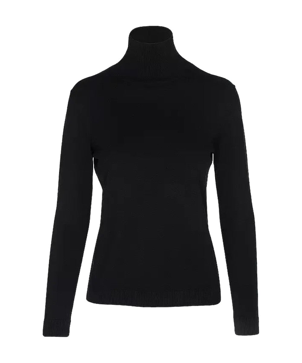 Weekend Max Mara Kiku Silk Knit Turtleneck Sweater