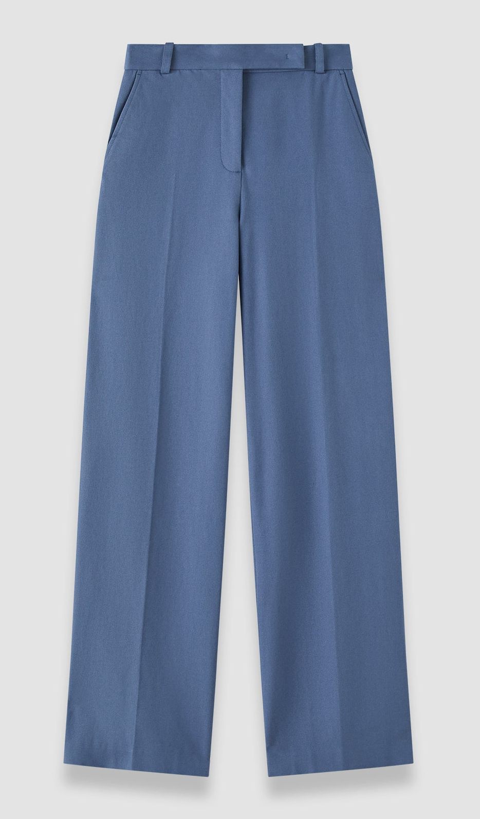 Yukio Gabardine Stretch Trousers Mineral Blue