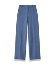 JOSEPH Yukio Gabardine Stretch Trousers Mineral Blue