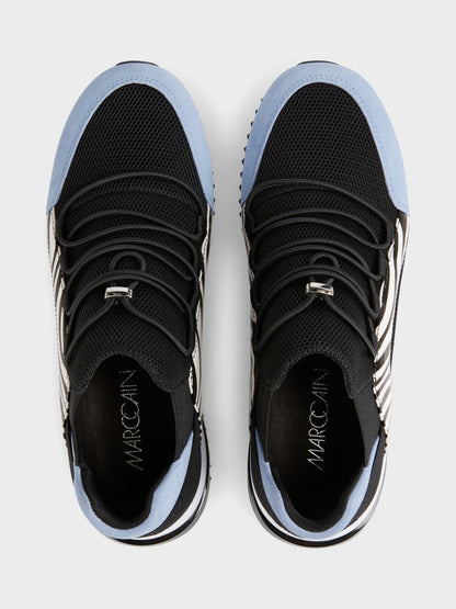 Black/Blue Sneaker