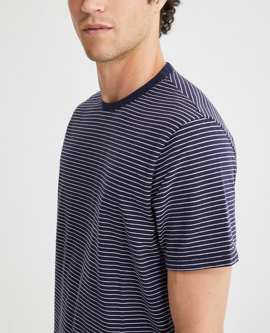 tshirt cotton striped ag jeans