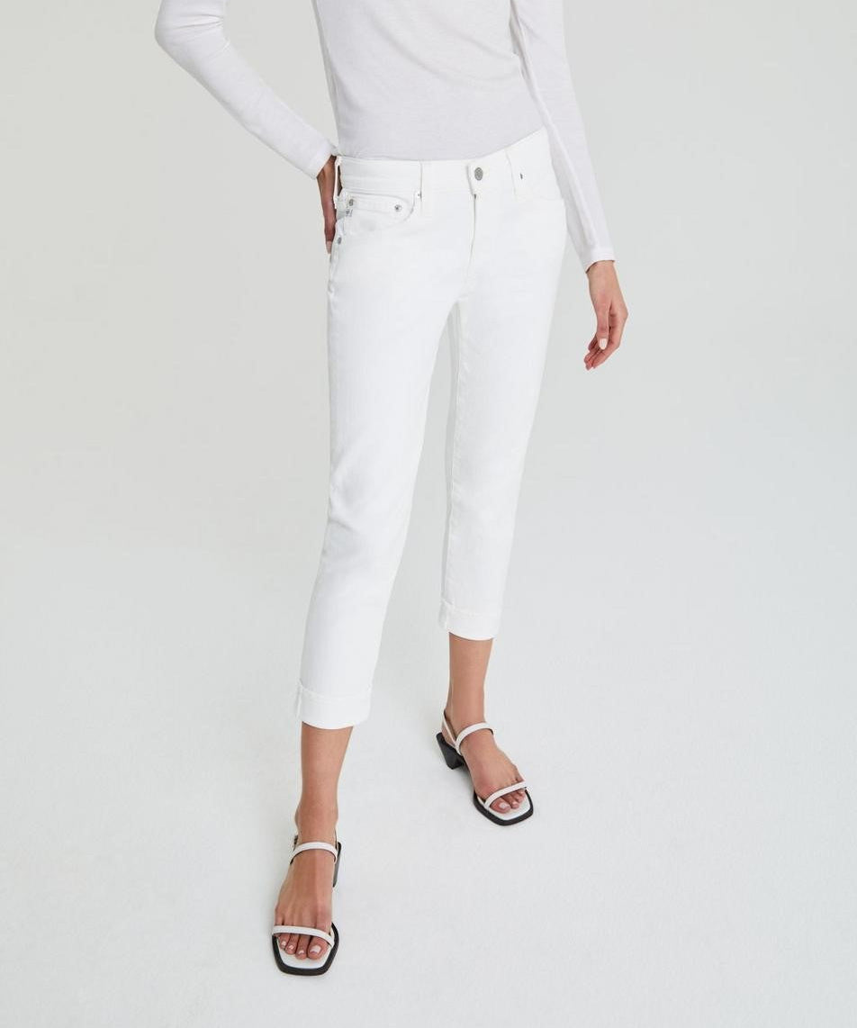 Ex Boyfriend Slim White AG Jeans