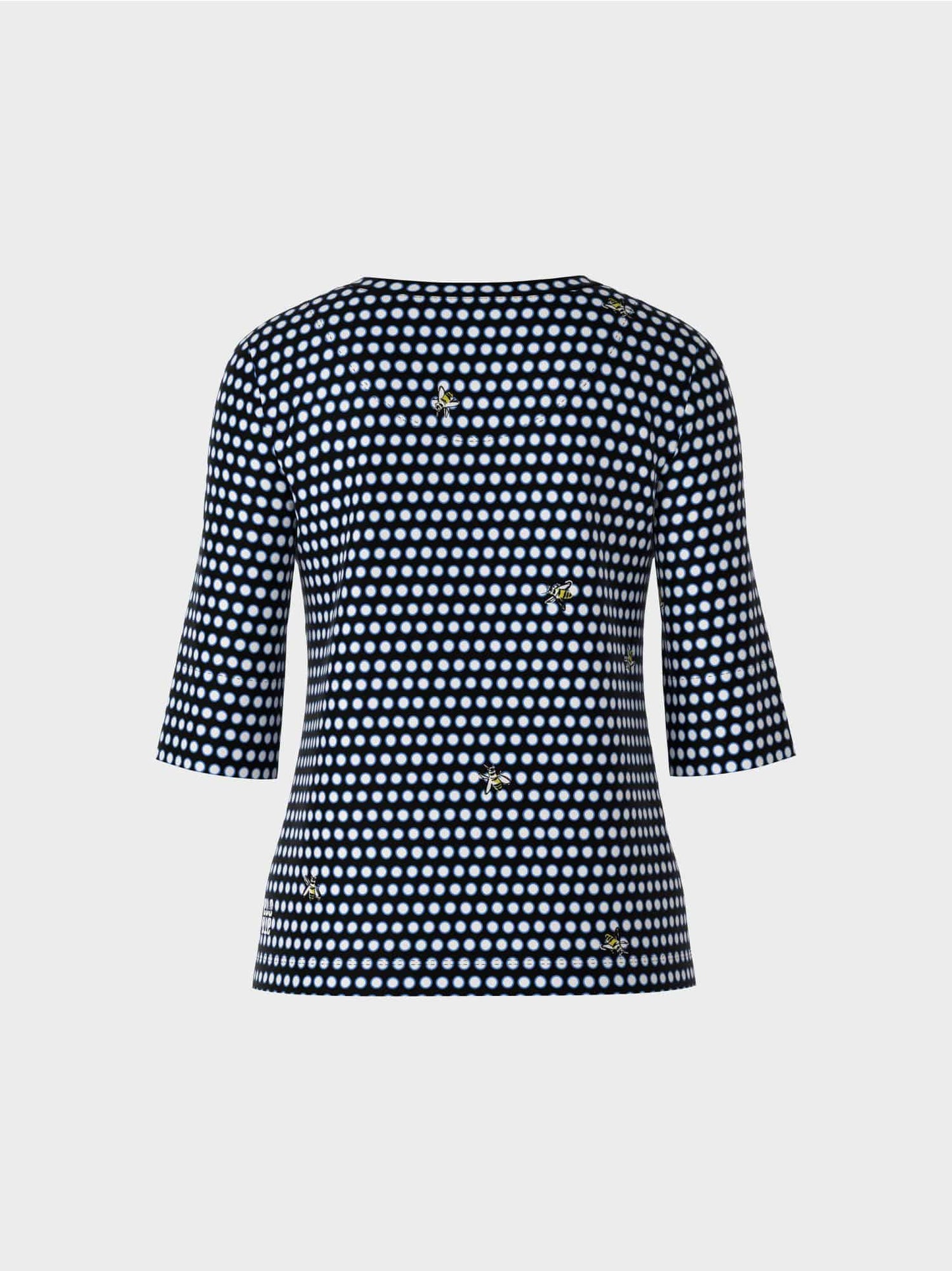 Top with Polka Dot Pattern
