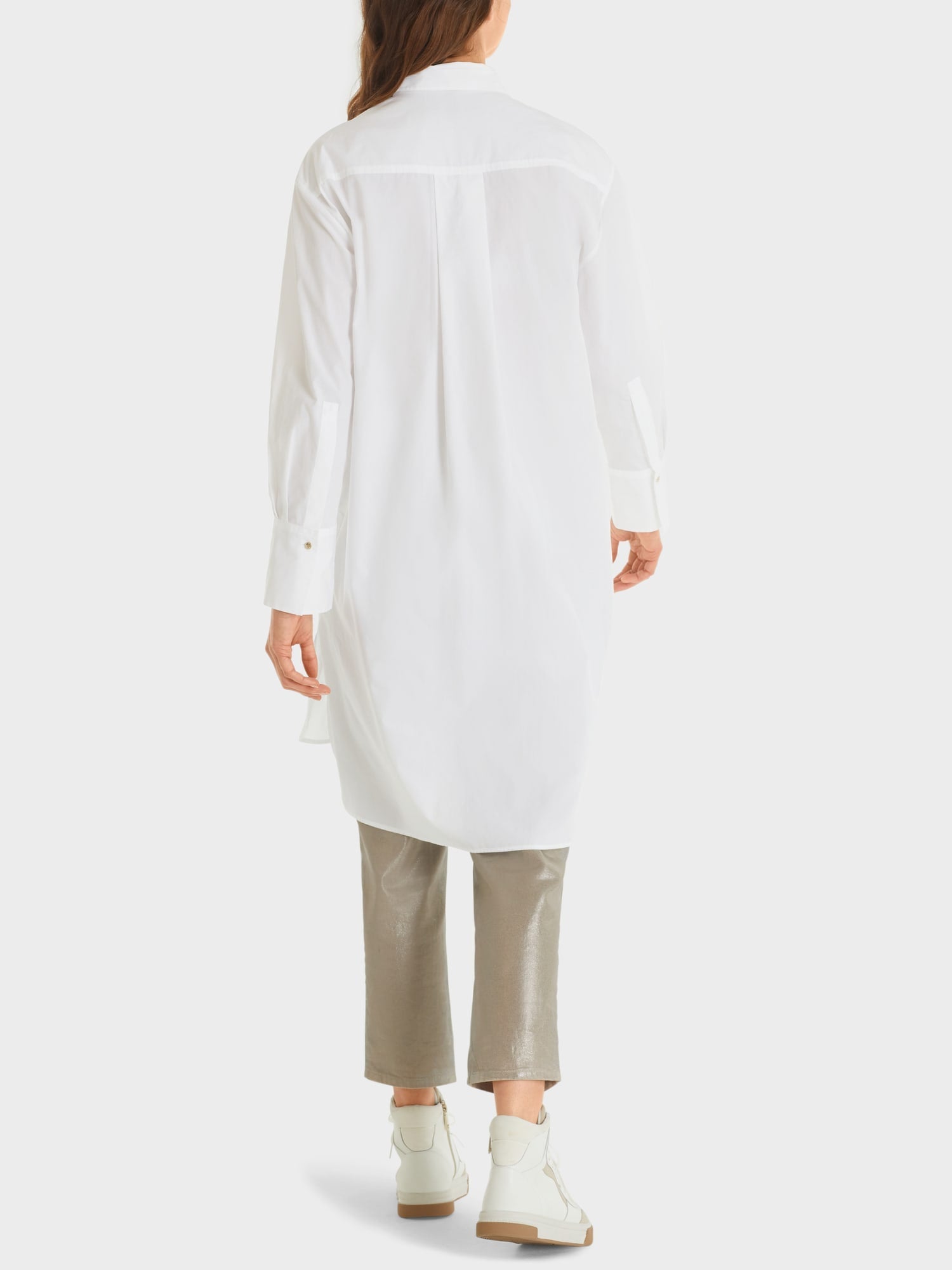 White Shirtmaker Dress