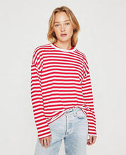 Fay L/S Crew Neck Stripe