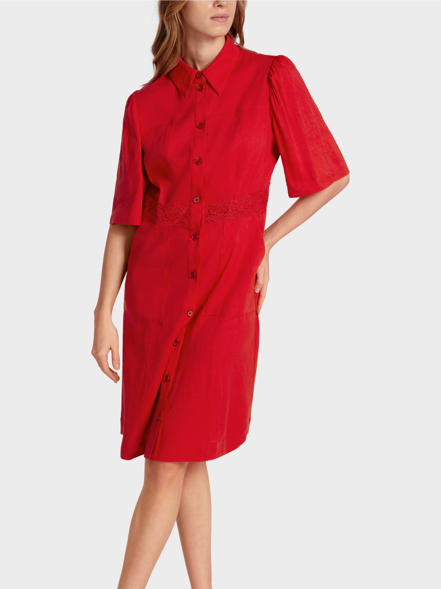 Fitted Linen Dress