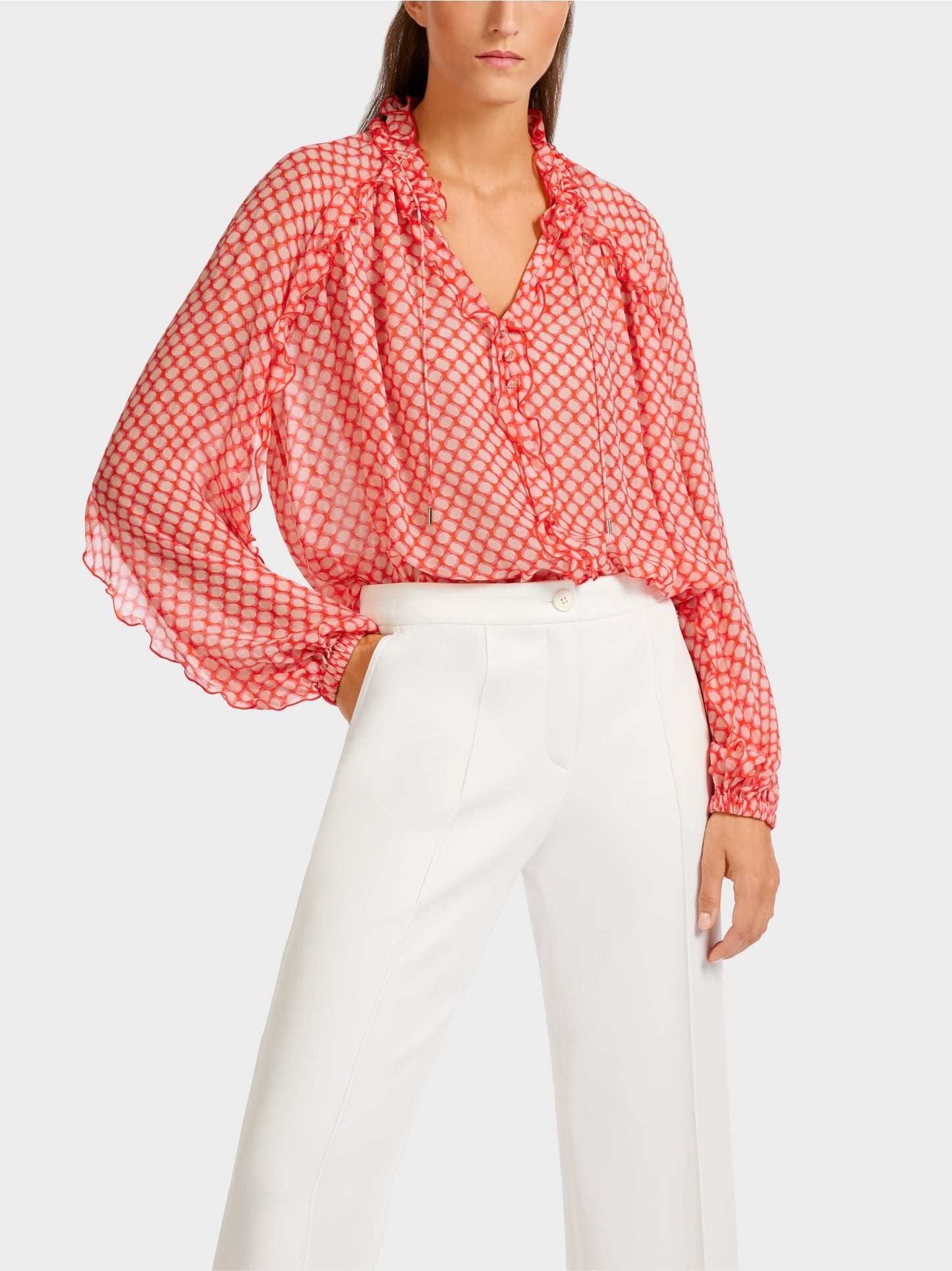 Blouse with Rouched Details