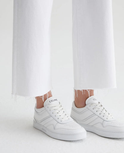 Saige wide leg - modern white