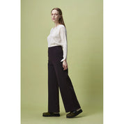 Extraordinary Black Wide Leg Pull On Pant