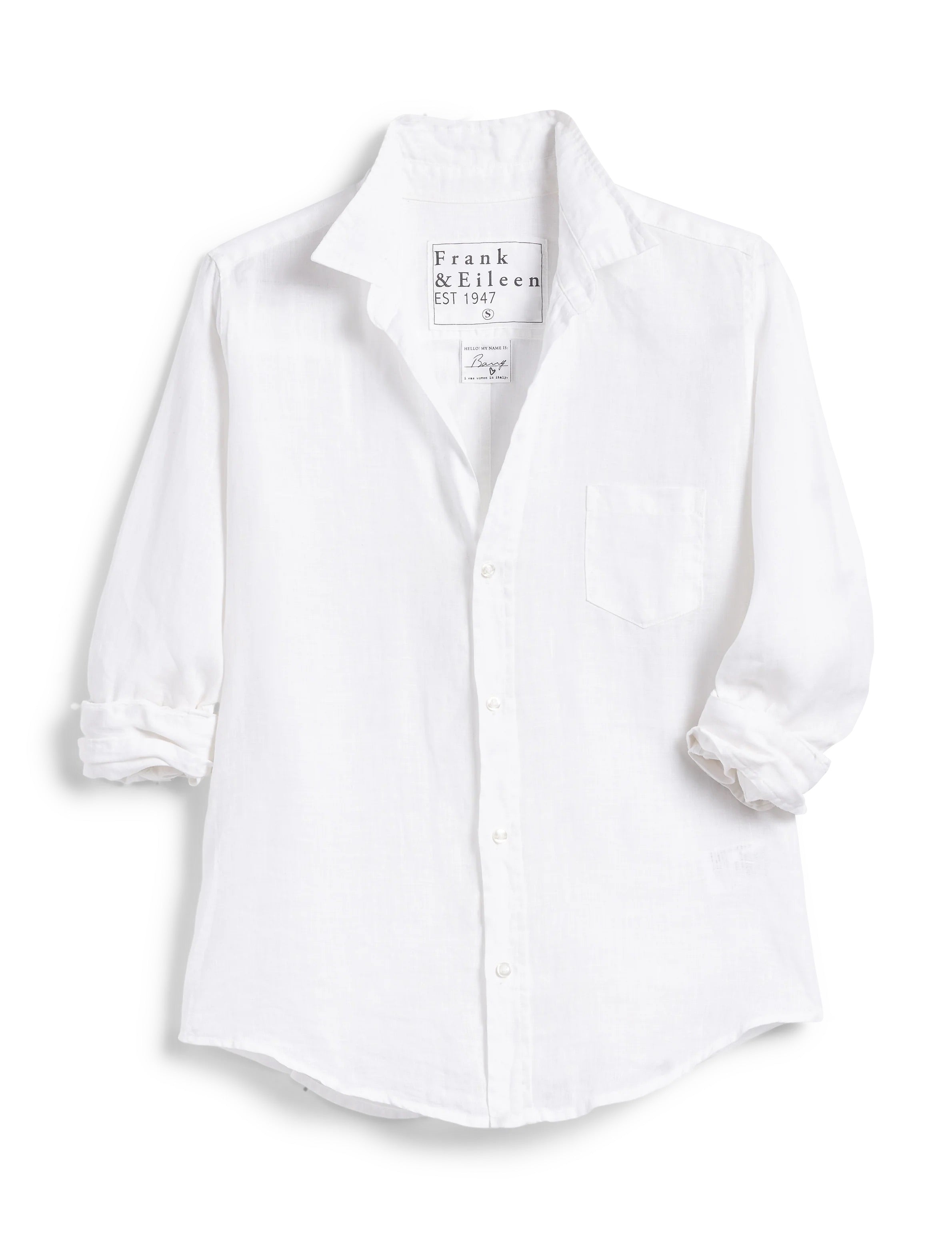 Barry Linen White