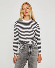 Fay L/S Crew Neck Stripe