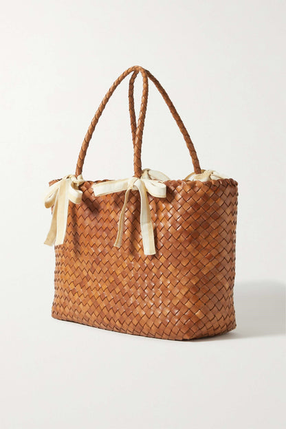 Kacey Large Woven Tote